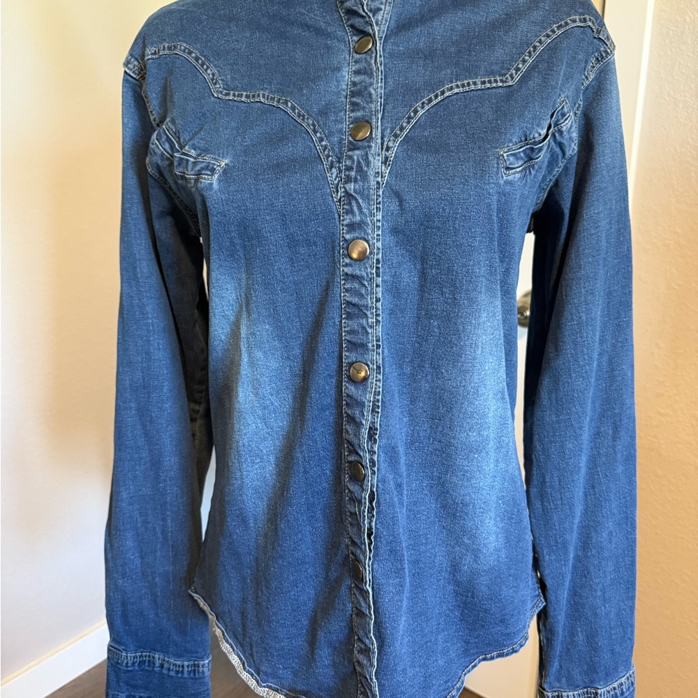 L&B Classic Blue Denim Shirt